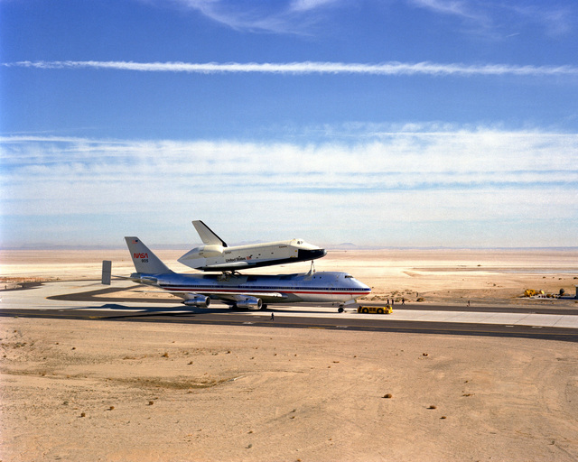 Space Shuttle on a Jet
